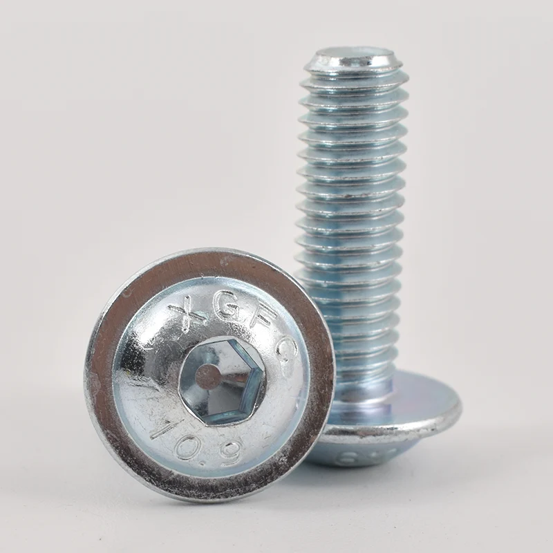 Galvanizatutako Hex Socket botoiaren buruak lepokoa